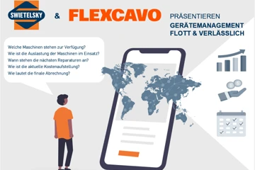 Technologiepartnerschaft von SWIETELSKY und Flexcavo