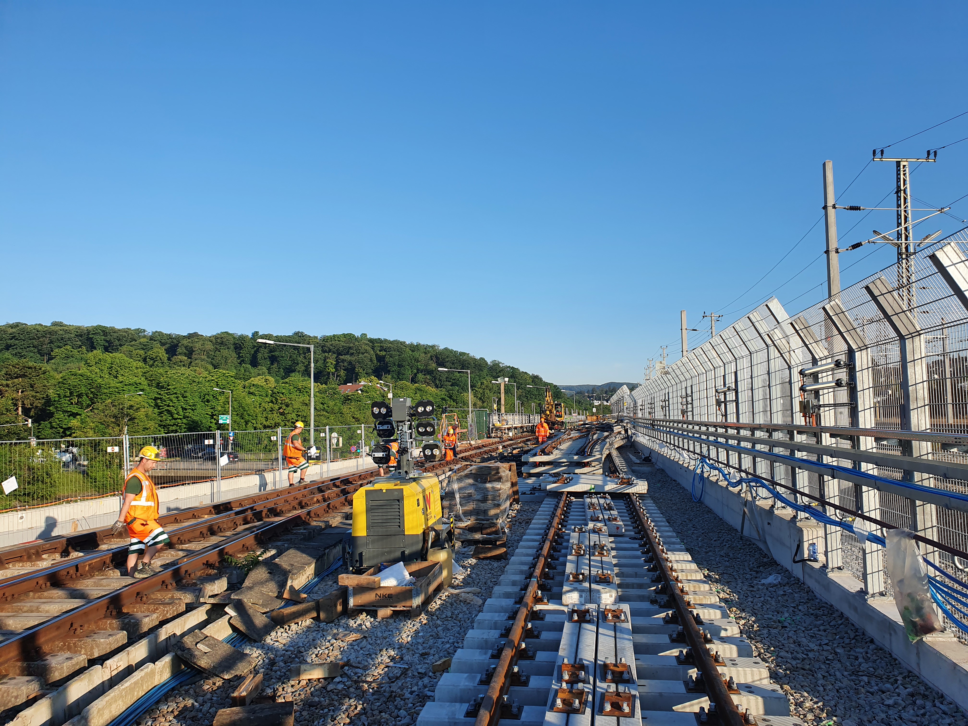 20220603 063354 Die Weichenteile Warten Auf Den Einbau